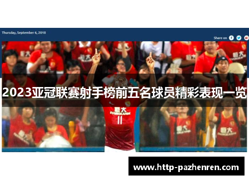 2023亚冠联赛射手榜前五名球员精彩表现一览